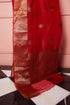 Handwoven Red Banarasi Silk Saree